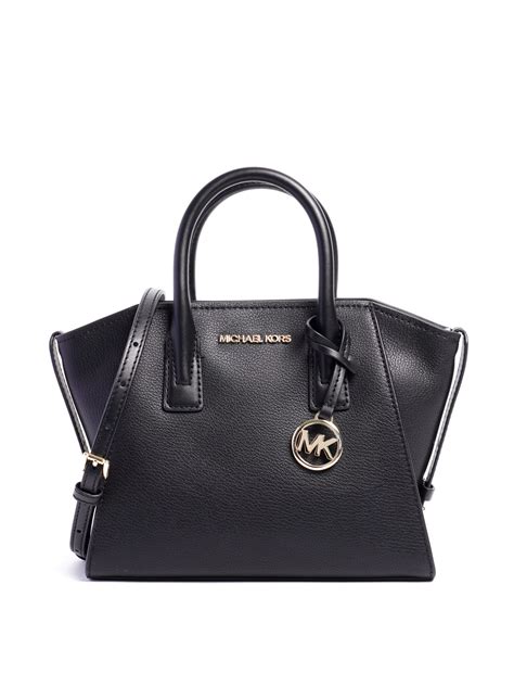 black and white colorblock michael kors satchel|Michael Kors small black satchel.